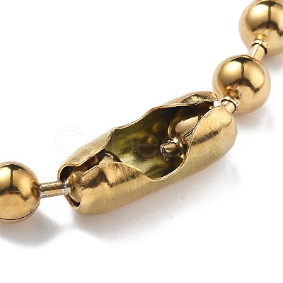 304 Stainless Steel Ball Chain Necklaces CHS-F009-01H-45cm-G-02-1