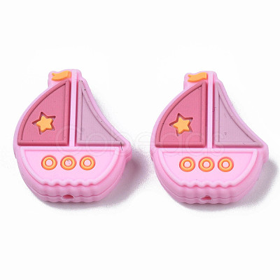 Food Grade Eco-Friendly Silicone Focal Beads SIL-N002-12-1