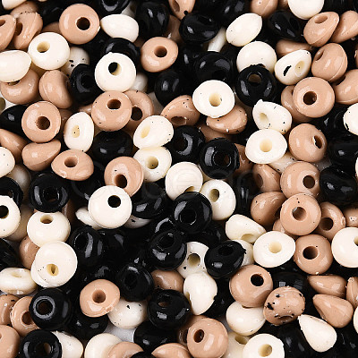 Opaque Acrylic Beads OACR-N150-05B-1