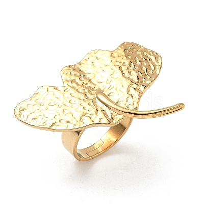 304 Stainless Steel Cuff Rings LS-RJEW-D338-05D-G-1