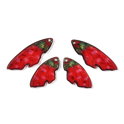 Christmas Theme Epoxy Resin Pendants LS-RESI-TAC0021-99B-1