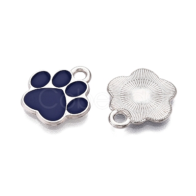 Alloy Enamel Pendants ENAM-T020-41E-RS-1