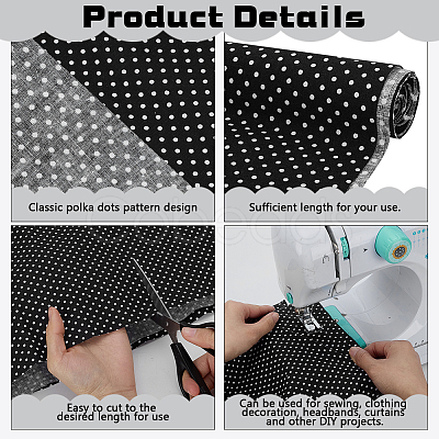 Cotton Fabric DIY-WH0589-47C-1