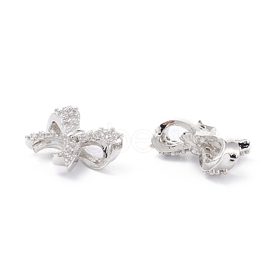 Rack Plating Brass Micro Pave Cubic Zirconia Charms X-ZIRC-C026-02P-1