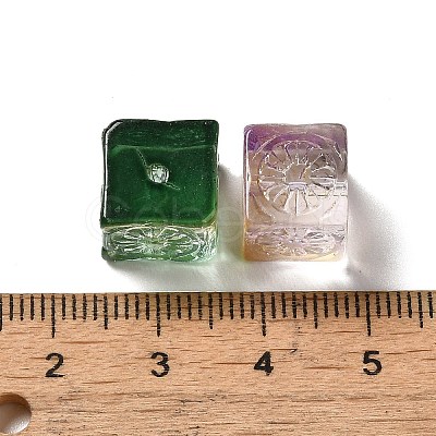 Transparent Glass Beads GLAA-D025-02A-1