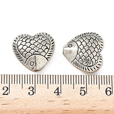 Tibetan Style Alloy Beads TIBEB-L008-01C-AS-1