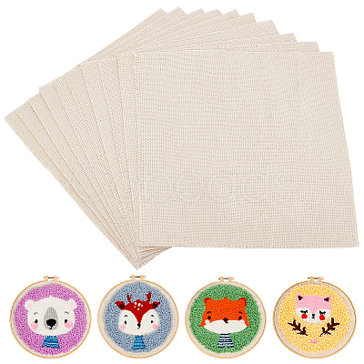 Linen Cloth for Punch Needle DIY-WH0032-43-1