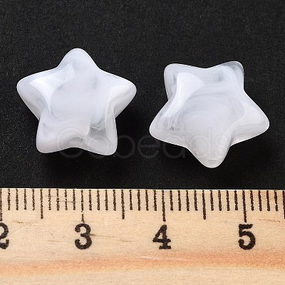 Acrylic Beads OACR-U005-05F-1