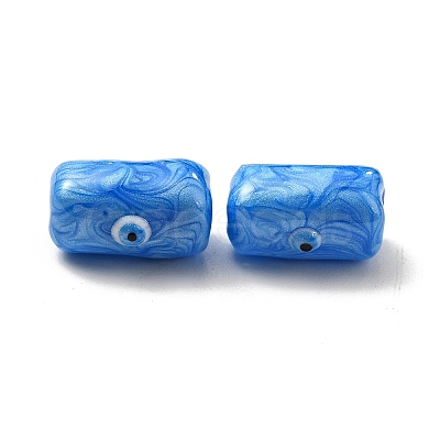 Opaque Glass Beads GLAA-F121-10J-1
