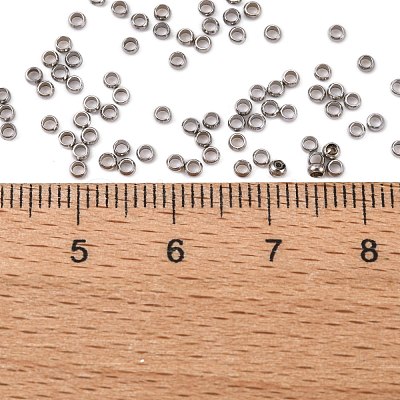 Non-Tarnish 304 Stainless Steel Spacer Beads X-STAS-R065-30-1