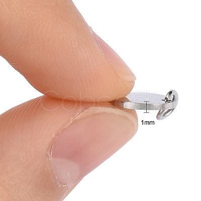 Anti-Tarnish 304 Stainless Steel Pendants STAS-I311-32C-P-1