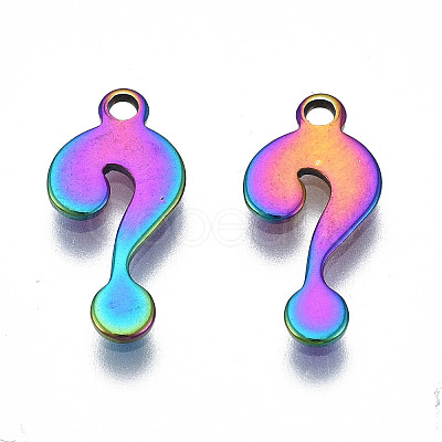 Ion Plating(IP) 201 Stainless Steel Charms LS-STAS-S119-137-1