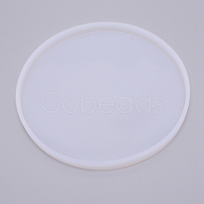 Round Cup Mat Silicone Molds DIY-WH0181-46-1