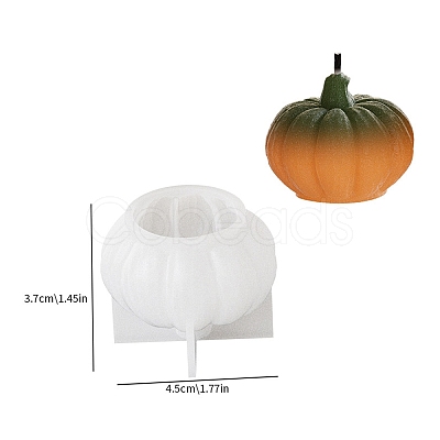 Halloween Pumpkin DIY Silicone Candle Molds SIL-F011-04A-1