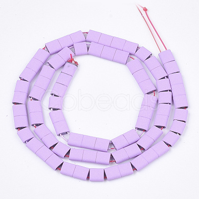Spray Painted Non-magnetic Synthetic Hematite Beads G-T116-07-09-1