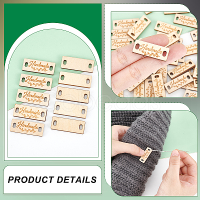 40Pcs Wood Knitting DIY-BC0013-78-1