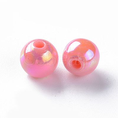 Opaque Acrylic Beads MACR-S370-D8mm-A04-1