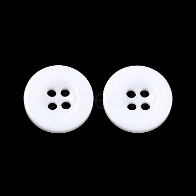 Resin Buttons RESI-D033-15mm-01-1