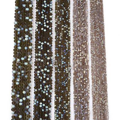 Transparent Glass Beads Strands EGLA-A044-T1mm-MB16-1