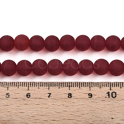 Transparent Glass Beads Strands LS-GLAA-T032-T8mm-MD20-1
