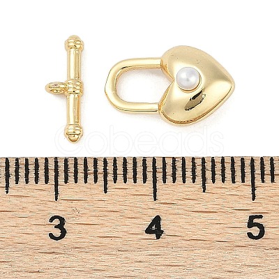 Brass Toggle Clasps LS-KK-K391-08G-1