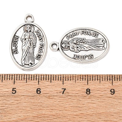 Religion Tibetan Style Alloy Pendants FIND-Z099-17AS-06-1