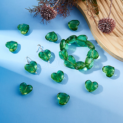 30Pcs Transparent Acrylic Beads MACR-DC0001-18-1