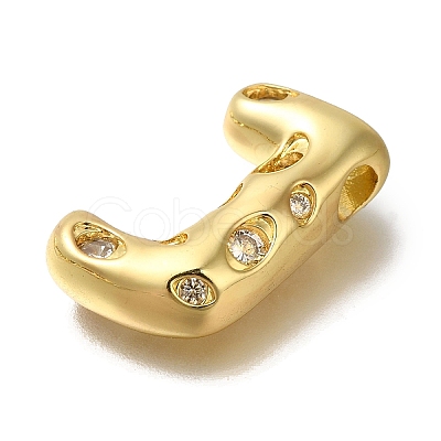 Brass with Cubic Zirconia Pendants KK-Q818-03J-G-1