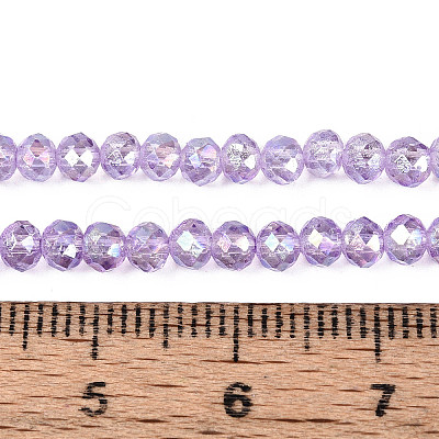 Baking Paint Glass Beads Strands EGLA-Q120-A-C01-1