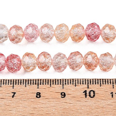Transparent Glass Beads Strands GLAA-T023-10mm-A06-1