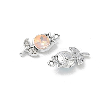 Alloy K5 Glass Pendants FIND-L024-18P-1