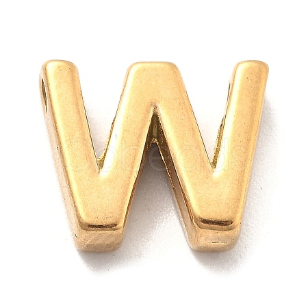 Ion Plating(IP) 304 Stainless Steel Charms STAS-R138-07G-W-1