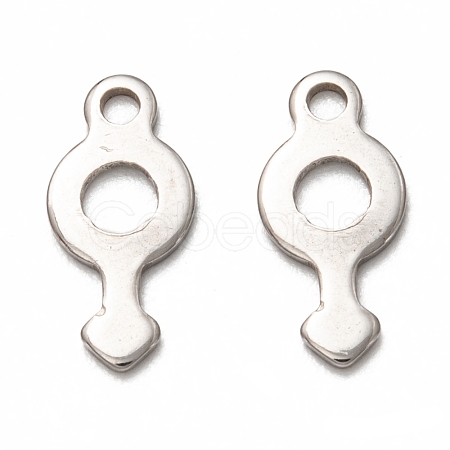 Non-Tarnish 201 Stainless Steel Charms STAS-I172-21P-1