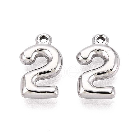304 Stainless Steel Pendants STAS-N109-261C-P-1
