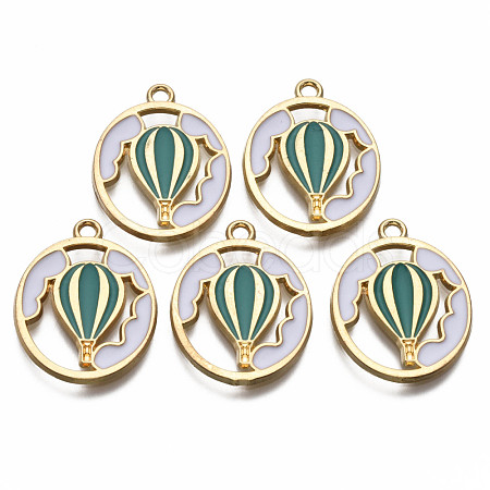 Alloy Enamel Pendants ENAM-T011-115-NR-1