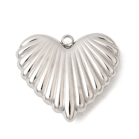 304 Stainless Steel Pendants STAS-B128-11D-P-1