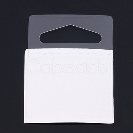 PET Self Adhesive Hang Tabs CDIS-WH0015-19-1
