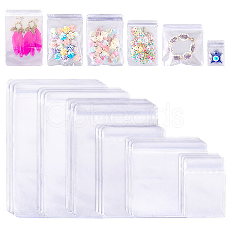 30Pcs 6 Styles PVC Anti Oxidation Resealable Bags AJEW-TA0002-27-1