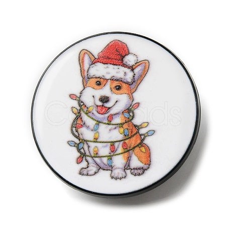 Christmas Theme Alloy Brooch JEWB-R019-01-1