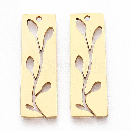 201 Stainless Steel Pendants STAS-N090-JN820-2-1