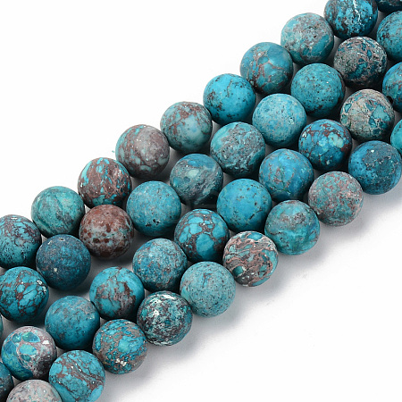 Natural American Turquoise Beads Strands X-G-S369-001C-A04-1