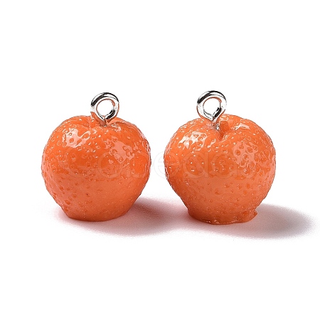 Cute Opaque Resin Pendants LS-RESI-L037-13A-1