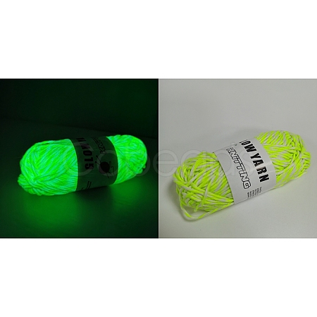 Luminous Two Tone Polyester Yarns PW-WG86519-03-1