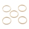 Brass Linking Rings, Long-Lasting Plated, Round Ring, Real 24K Gold Plated, 15x1mm, Inner Diameter: 13mm