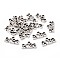 Rack Plating Tibetan Style Alloy Pendants, Cadmium Free & Lead Free, Number 2023, Antique Silver, 9x16.5x2mm, Hole: 1.8mm