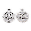 Tibetan Style Alloy Pendants TIBE-S323-103AS-RS-2