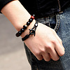 Polyester Cord Multi-strand Bracelets BJEW-F352-05B-01-2