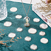 12Pcs 3 Styles Iron Slide Charms Cabochon Settings FIND-PH0008-77S-4