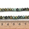 Natural African Turquoise(Jasper) Bead Strands G-D344-A08-6