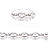 Non-Tarnish 3.28 Feet 304 Stainless Steel Coffee Bean Chains X-CHS-G011-14P-1